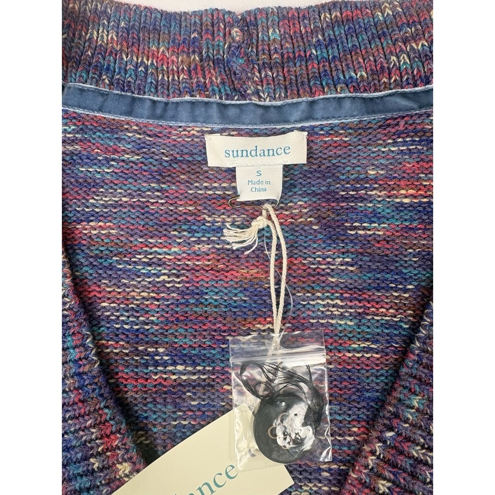 NWT Sundance Cardigan Sweater Women's  Multicolor   Size Small 4 Button - Picture 14 of 16